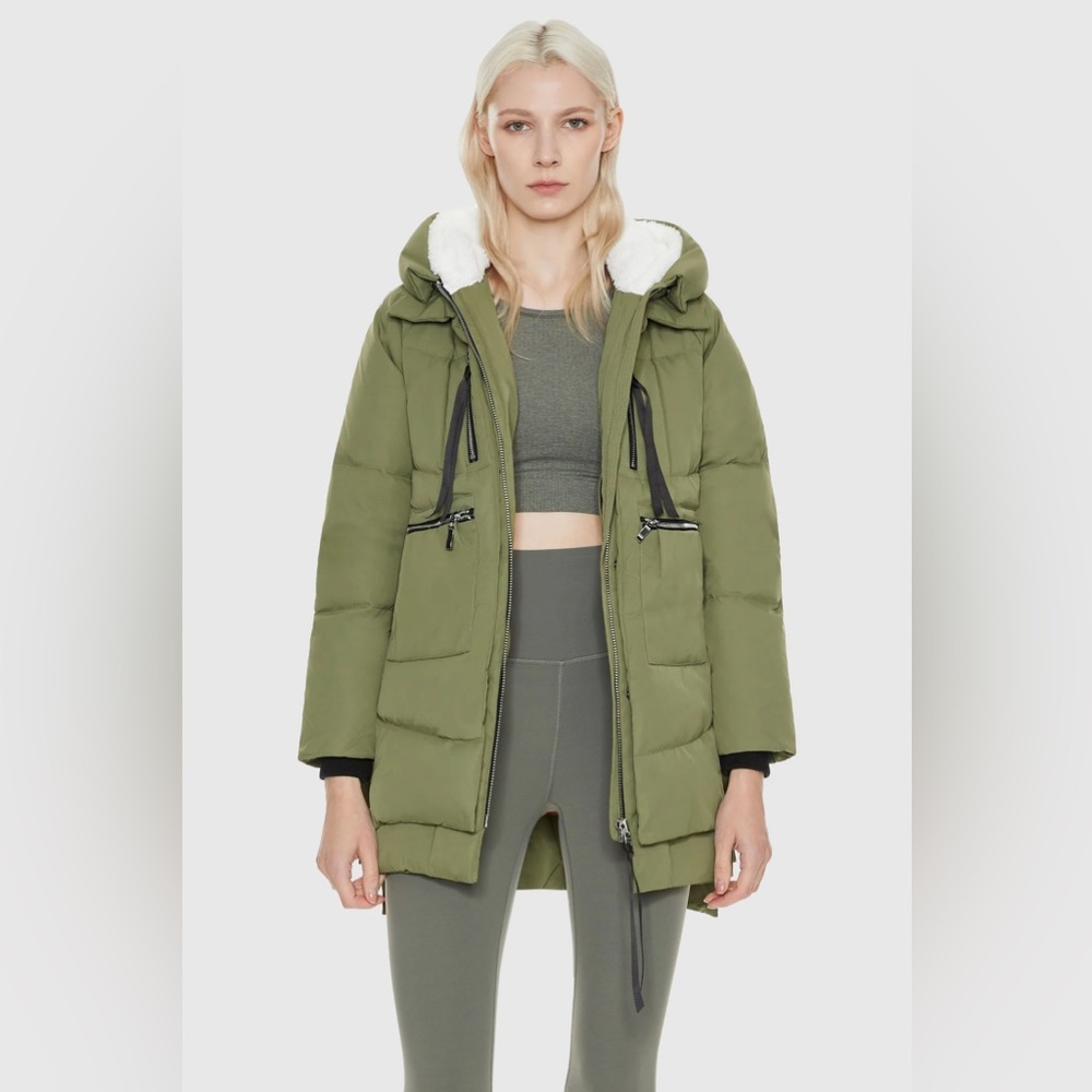 Orolay 092 Classics Thickened Down Jacket in Peat Moss Size L